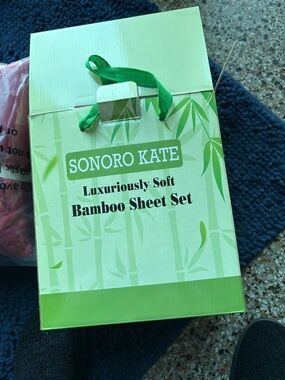 6 piece Bamboo Sheet Set-Burgundy-Luxuriously Soft Bedding